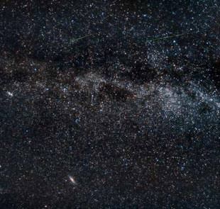 Perseid Meteors and the Milky Way Galaxy