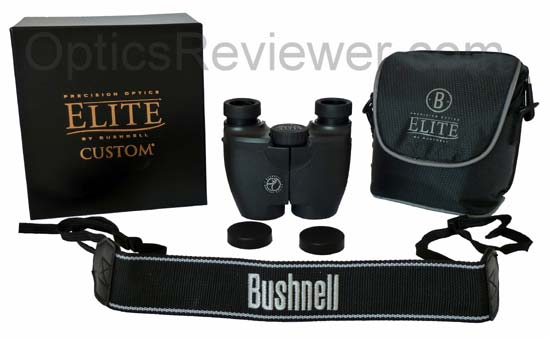 What you get with the Bushnell Elite Custom 7X26