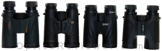 Bushnell Legend Ultra HD vs Nikon Monarch 5 vs Leupold BX-2 Cascades vs Carson 3D ED