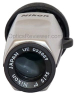 Objective lens of Nikon Monocular