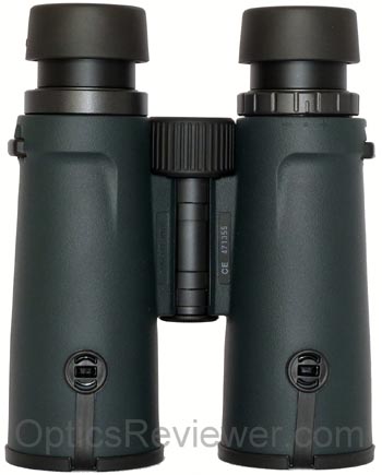 Underside view of Monarch 5 Binocular