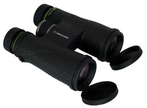 Vanguard Spirit ED 10X42 with open lens covers