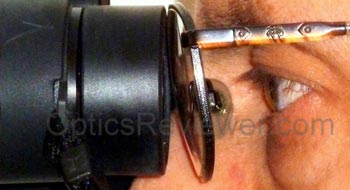 Eye relief when Buying Binoculars