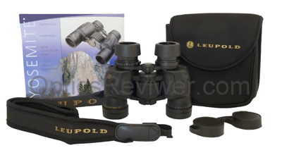 What you get with the Leupold Yosemite binoculars