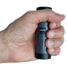 A hand-held Zeiss Monocular 6X18B DS