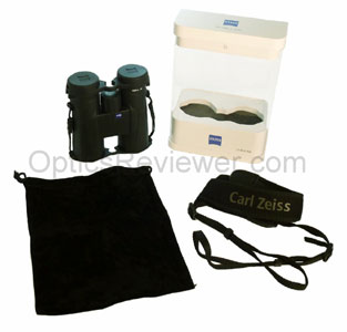 What comes with Zeiss Terra ED Binocular