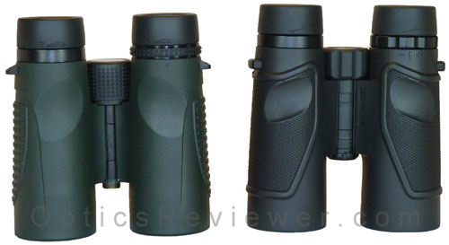 Zen-Ray ZRS HD and Carson 3D ED binoculars